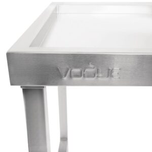 Vogue Pass Through Dishwash Table Left 1100mm