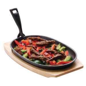 Olympia Light Wooden Base for Sizzle Platter 315 x 220mm