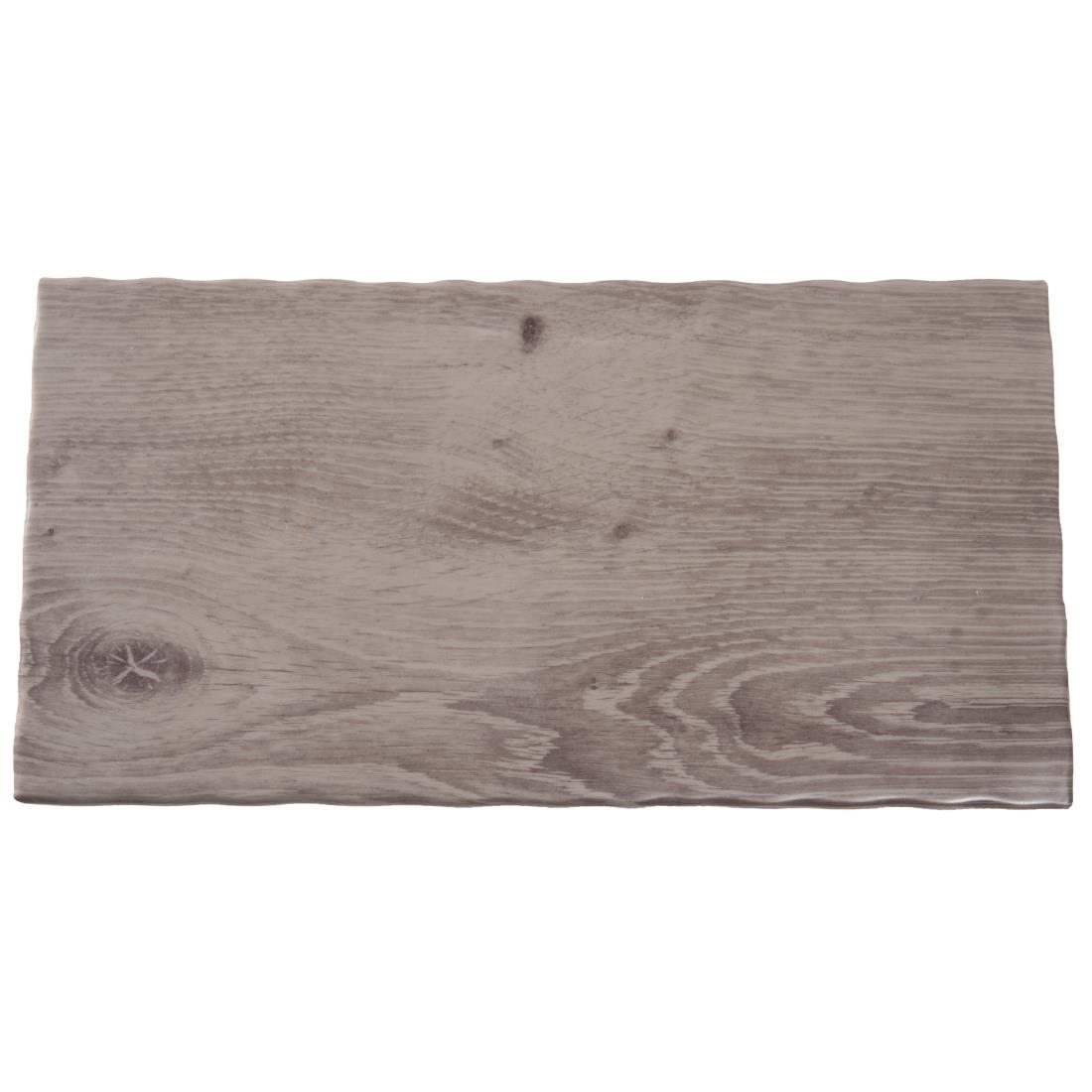 APS Wood Effect Melamine Tray GN 1/3 - Image 3