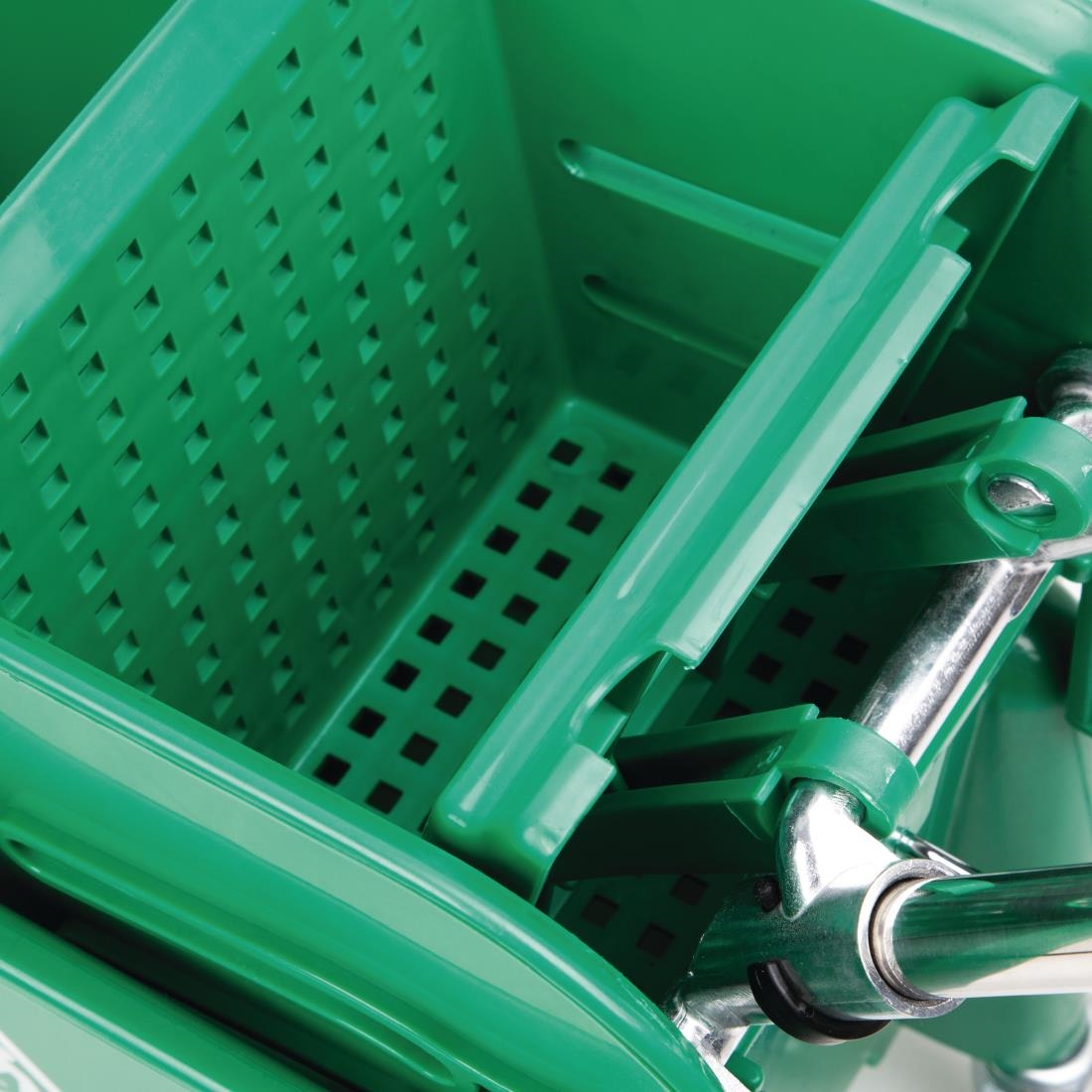 Jantex Kentucky Mop Bucket and Wringer 20Ltr Green - Image 6
