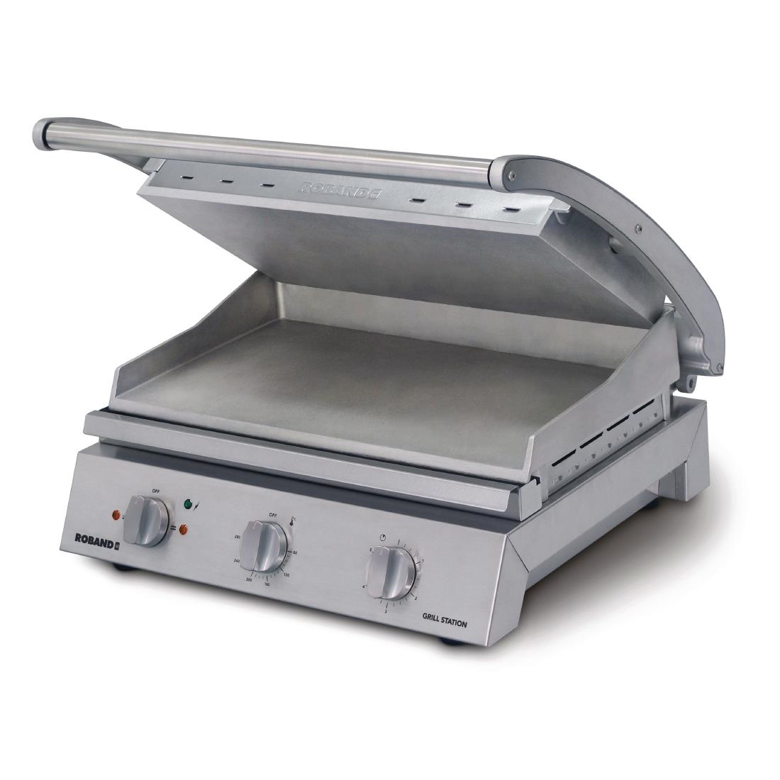 Roband Contact Grill 8 Slice Smooth Plates 2990W GSA815S - Image 2
