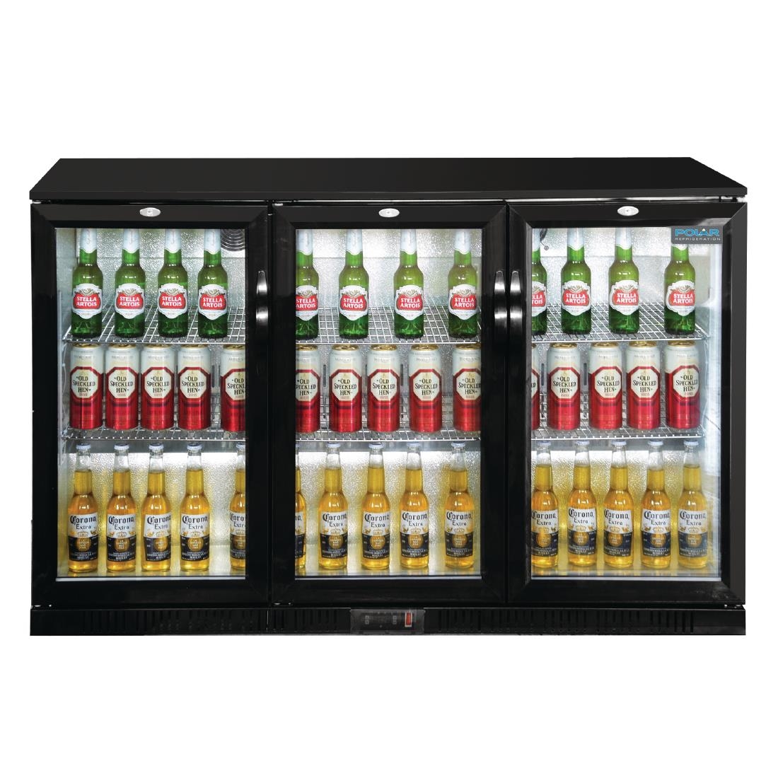 Polar G-Series Back Bar Cooler with Hinged Doors 320Ltr - Image 2