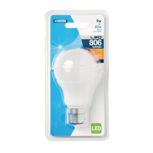 Status LED GLS Bulb Bayonet Cap 9W