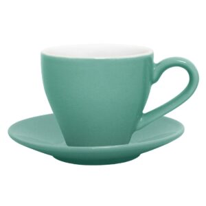 Olympia Cafe Espresso Cups Aqua 100ml (Pack of 12)