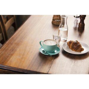 Olympia Cafe Cappuccino Cups Aqua 340ml (Pack of 12)