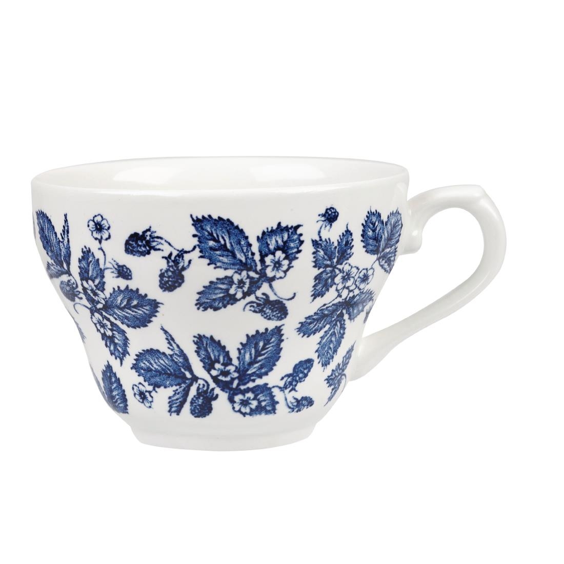 Churchill Vintage Prints Georgian Teacup Blue 200ml (Pack of 12) - Image 2