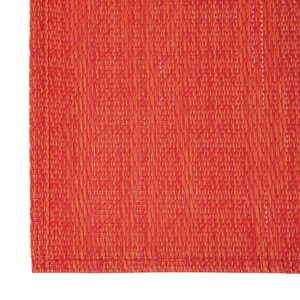 APS PVC Placemat Fine Band Red (Pack of 6)