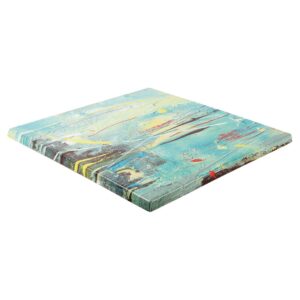 Werzalit Pre-drilled Square Table Top  Intermezzo 600mm