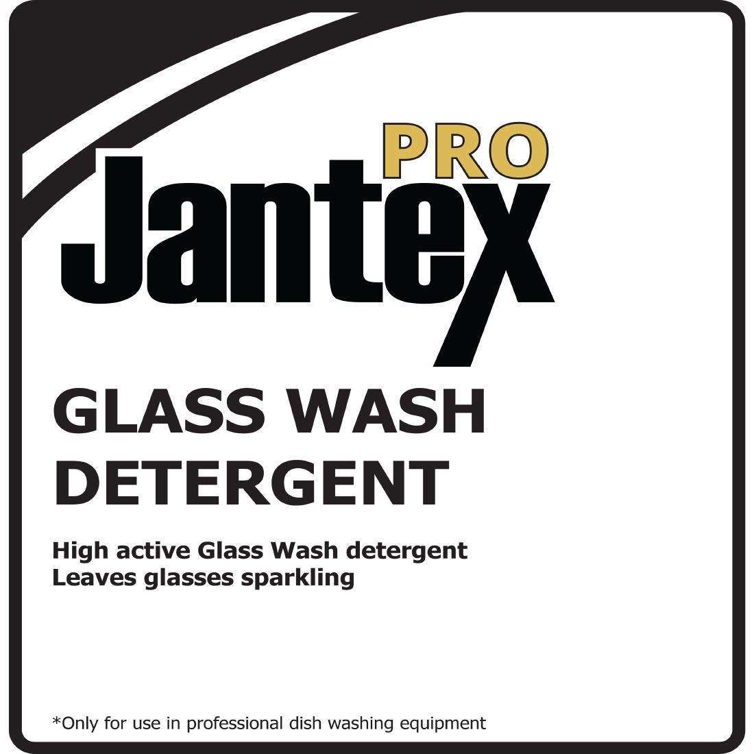 Jantex Pro Glasswasher Detergent Concentrate 5Ltr urneeds.co.uk