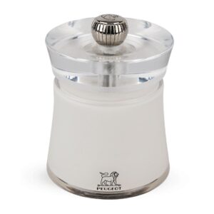 Peugeot Bali Acrylic Salt Mill White 3in