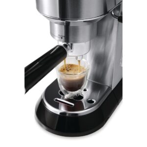 DeLonghi Dedica Espresso and Coffee Maker Silver EC685.M