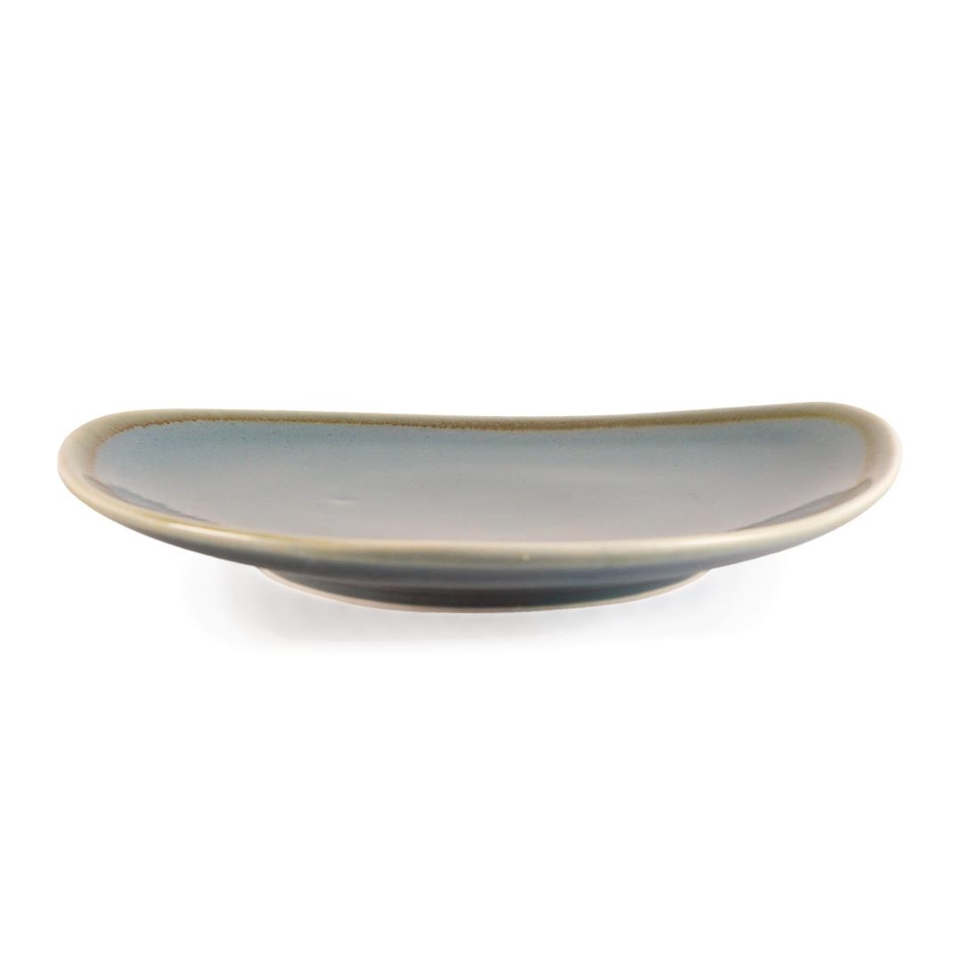 Olympia Kiln Triangular Side Plate Ocean 165mm (Pack of 6) - Image 2