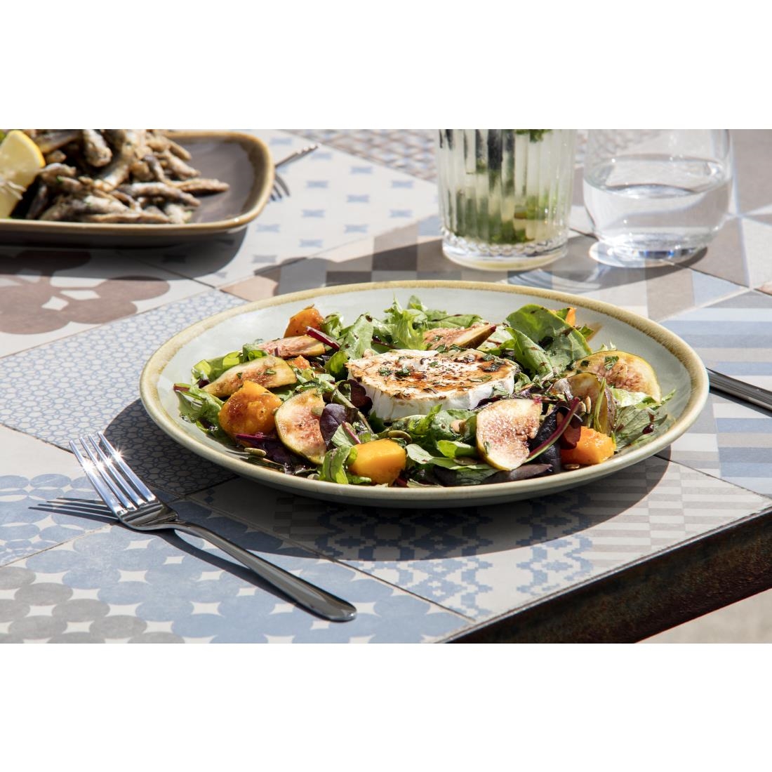 Olympia Kiln Round Plate Moss 280mm (Pack of 4) - Image 6