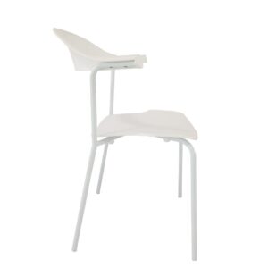 Bolero PP Wishbone Chair White (Pack of 4)