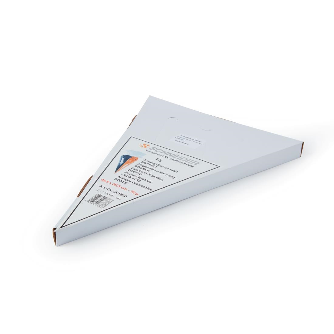 Schneider Disposable Double Compartment Piping Bags 30.5cm (Pack of 75) - Image 2