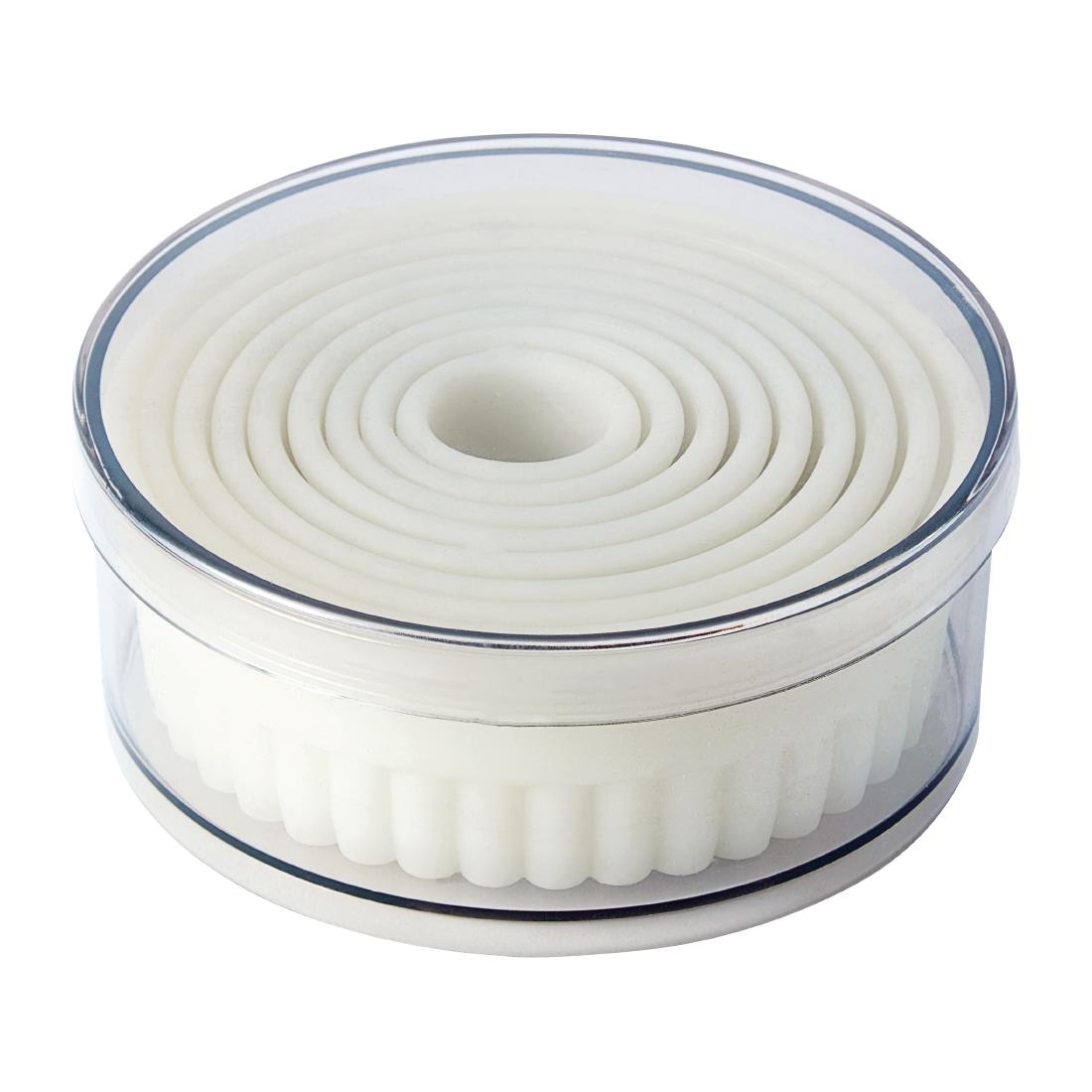 Schneider Serrated Round Pastry Cutters (Pack of 9) - Image 4