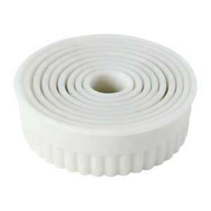 Schneider Serrated Round Pastry Cutters (Pack of 9)