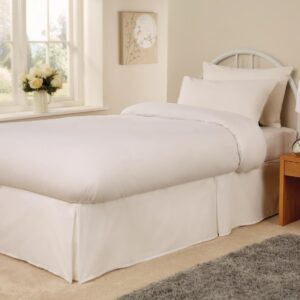 Mitre Essentials Spectrum Fitted Sheet White Bunk