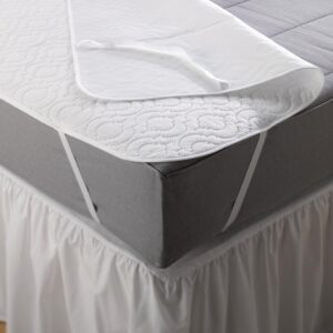 Mitre Essentials PVC Quilted Mattress Protector Double