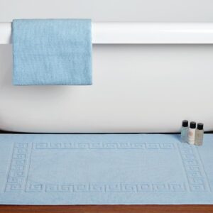 Mitre Essentials Nova Bath Mat Blue