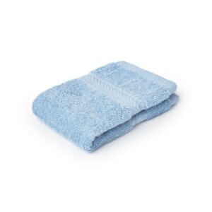 Mitre Essentials Nova Face Cloth Blue (Pack of 10)