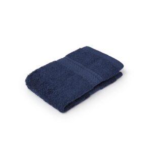 Mitre Essentials Nova Face Cloth Navy (Pack of 10)