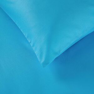 Mitre Essentials Spectrum Housewife Pillowcase Turquoise (Pack of 2)