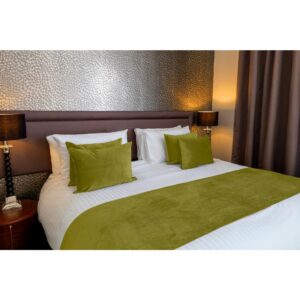 Mitre Essentials Regency Cushion Cover Unpiped Lime
