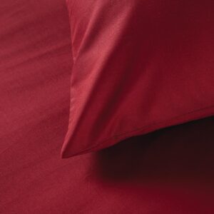 Mitre Essentials Spectrum Housewife Pillowcase Claret
