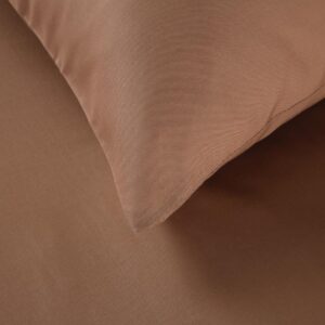 Mitre Essentials Spectrum Housewife Pillowcase Mocha