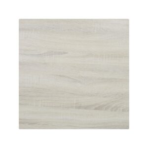 Bolero Pre-drilled Square Table Top Whitewash 700mm