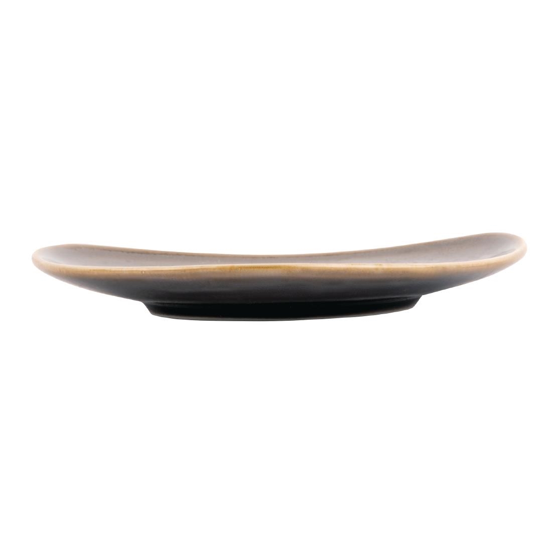 Olympia Kiln Triangular Side Plate Smoke 165mm (Pack of 6) - Image 2