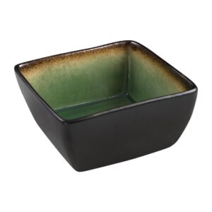 Olympia Nomi Square Bowl Green 110mm (Pack of 6)