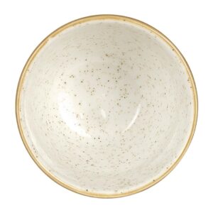 Churchill Stonecast Round Chip Mugs Barley White Ripple 285ml (Pack of 12)