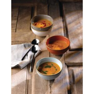 Churchill Stonecast Round Soup Bowls Barley White 132mm (Pack of 12)