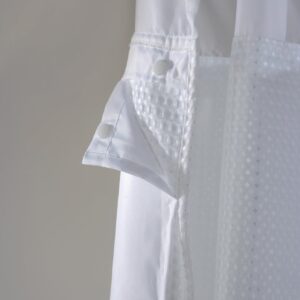 Mitre Backing Skirt for Luxury Ultra Waffle Shower Curtain