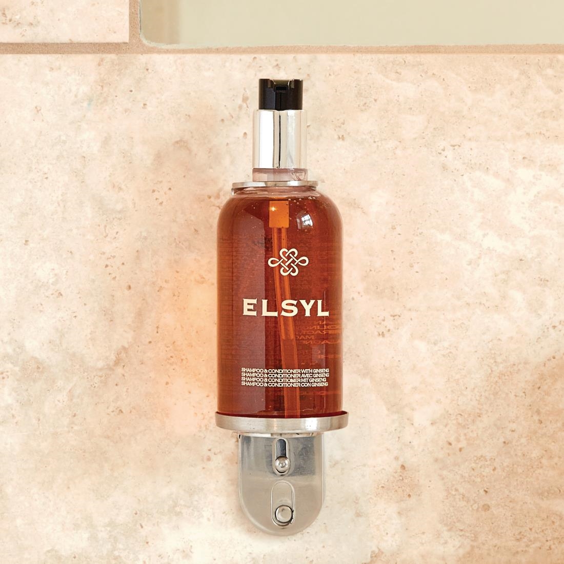 Envoque Single Stainless Steel Wall Bracket 300ml