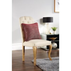Mitre Polaris Throw Cushion Garnet 43 x43cm