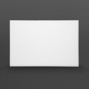 Hygiplas Extra Thick High Density White Chopping Board Standard