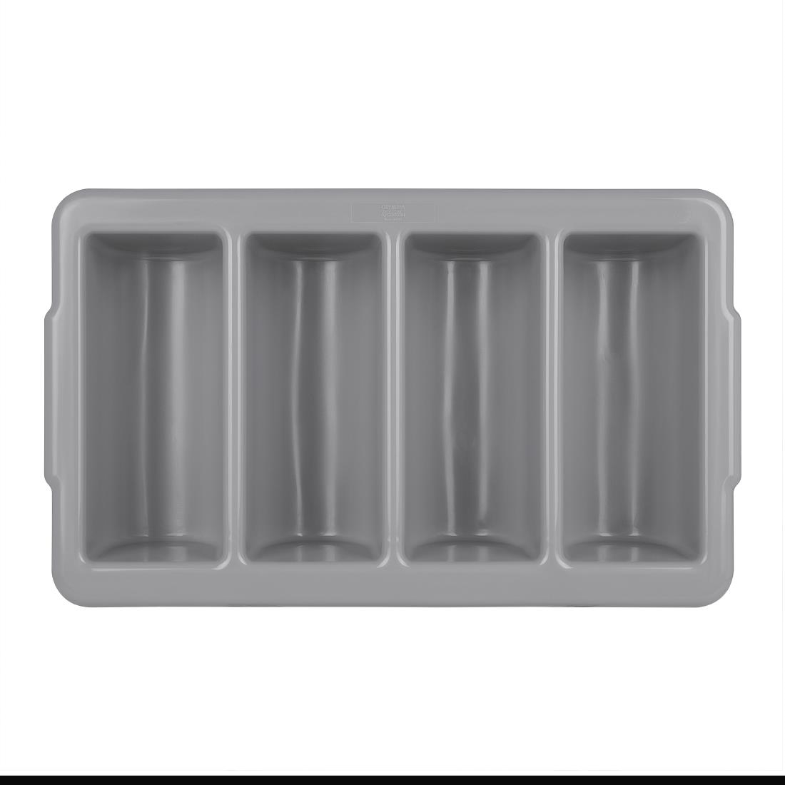 Olympia Kristallon Stackable Plastic Cutlery Tray Large - Image 5
