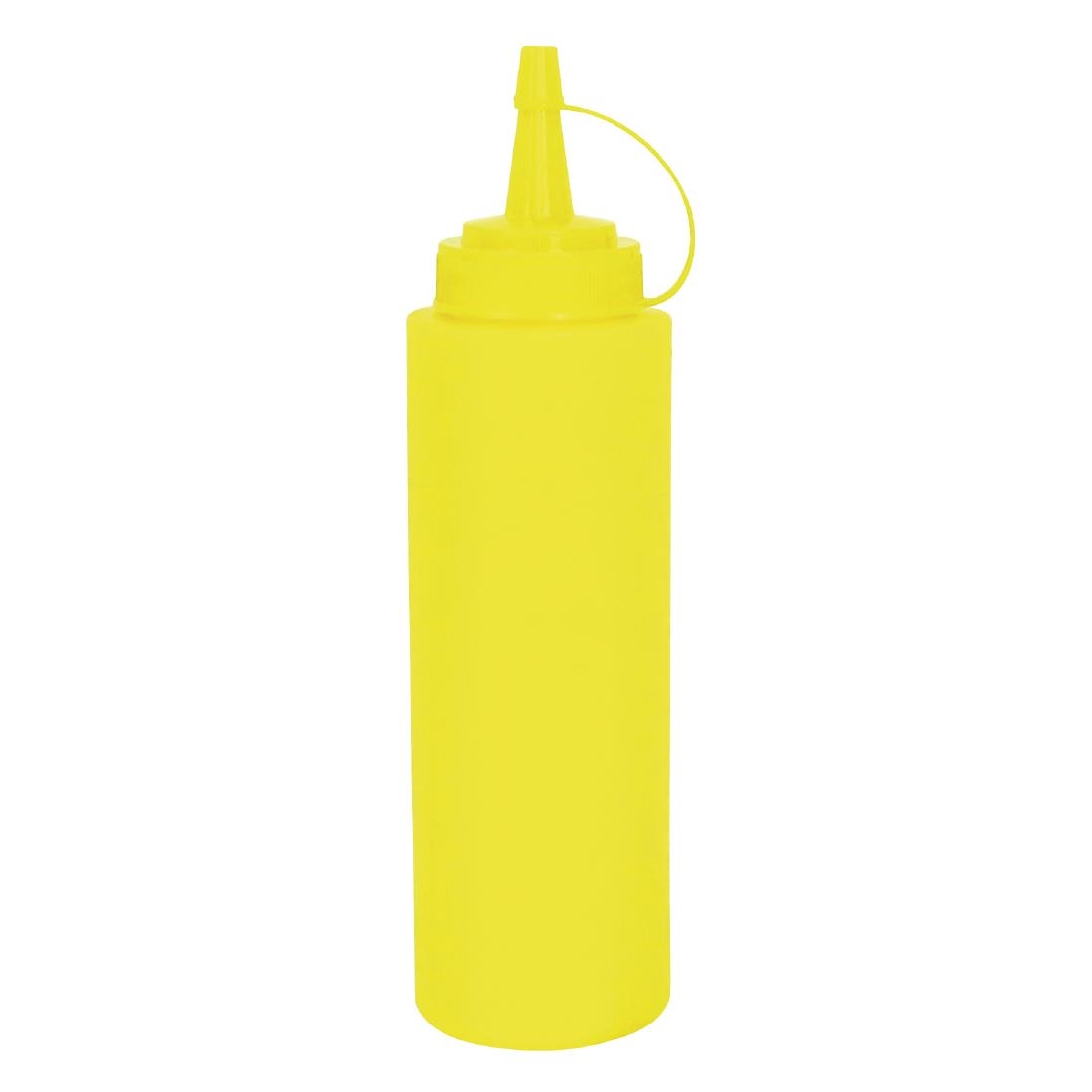 Vogue Yellow Squeeze Sauce Bottle 24oz - Image 2