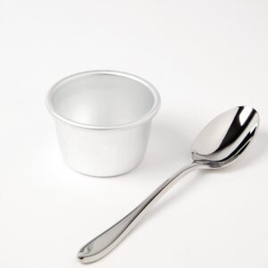 Vogue Aluminium Mini Dariole Mould 85ml (Pack of 6)