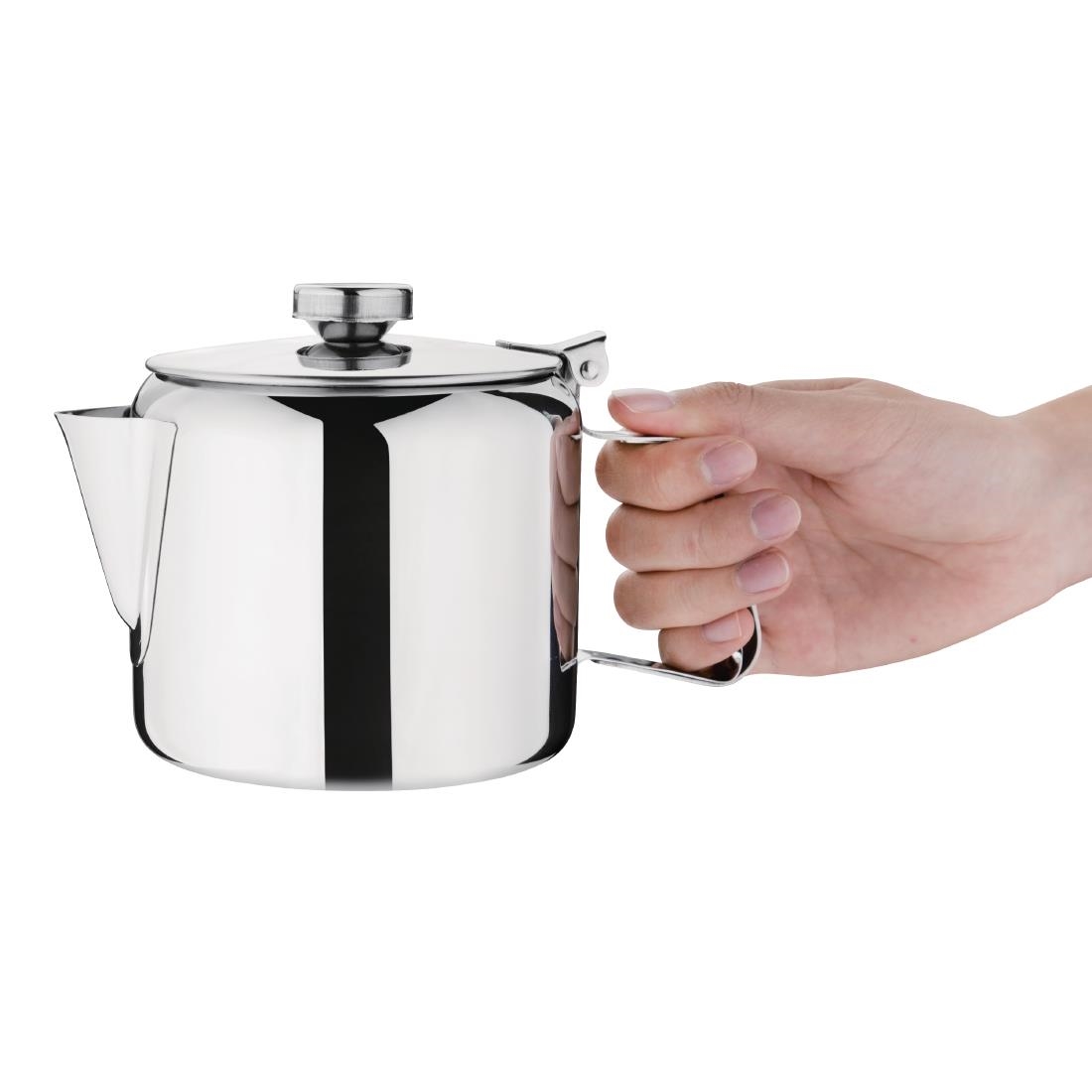 Olympia Concorde Stainless Steel Teapot 850ml - Image 6