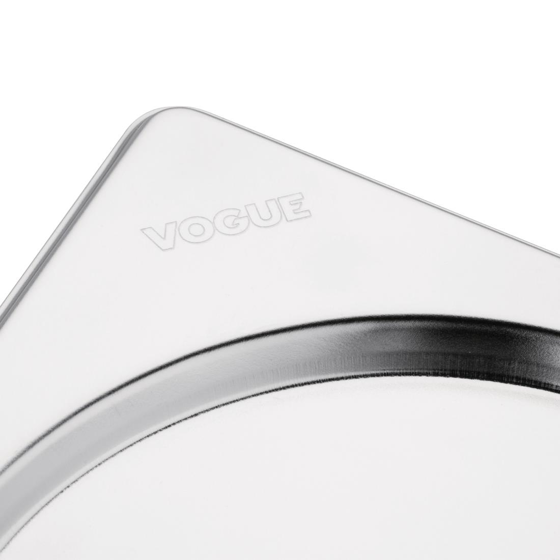 Vogue Stainless Steel 1/2 Gastronorm Lid - Image 3
