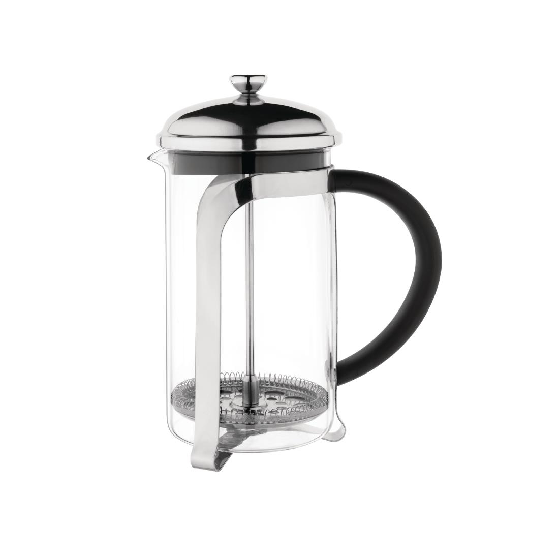 Olympia Traditional Glass Cafetiere 6 Cup - Image 3