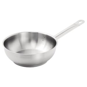 Vogue Stainless Steel Sauté Pan 200mm
