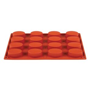 Pavoni Formaflex Silicone Oval Mould 16 Cup