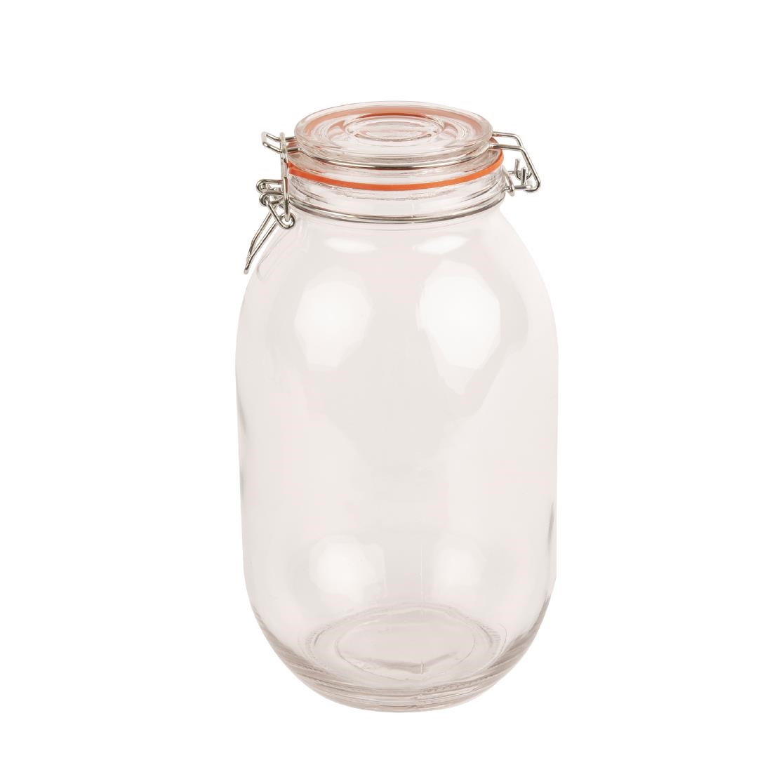 Vogue Clip Top Preserve Jar 3000ml - Image 8