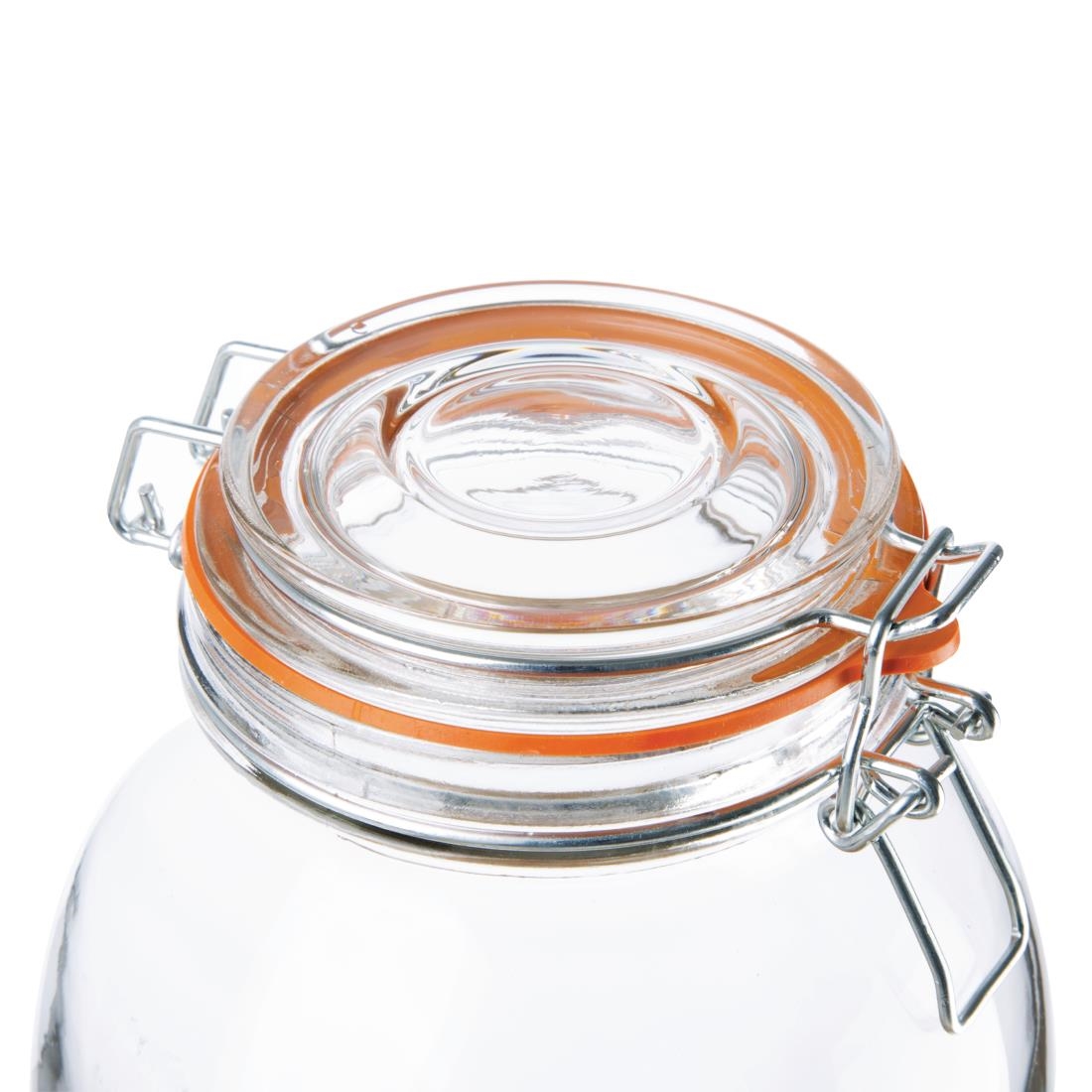 Vogue Clip Top Preserve Jar 3000ml - Image 2