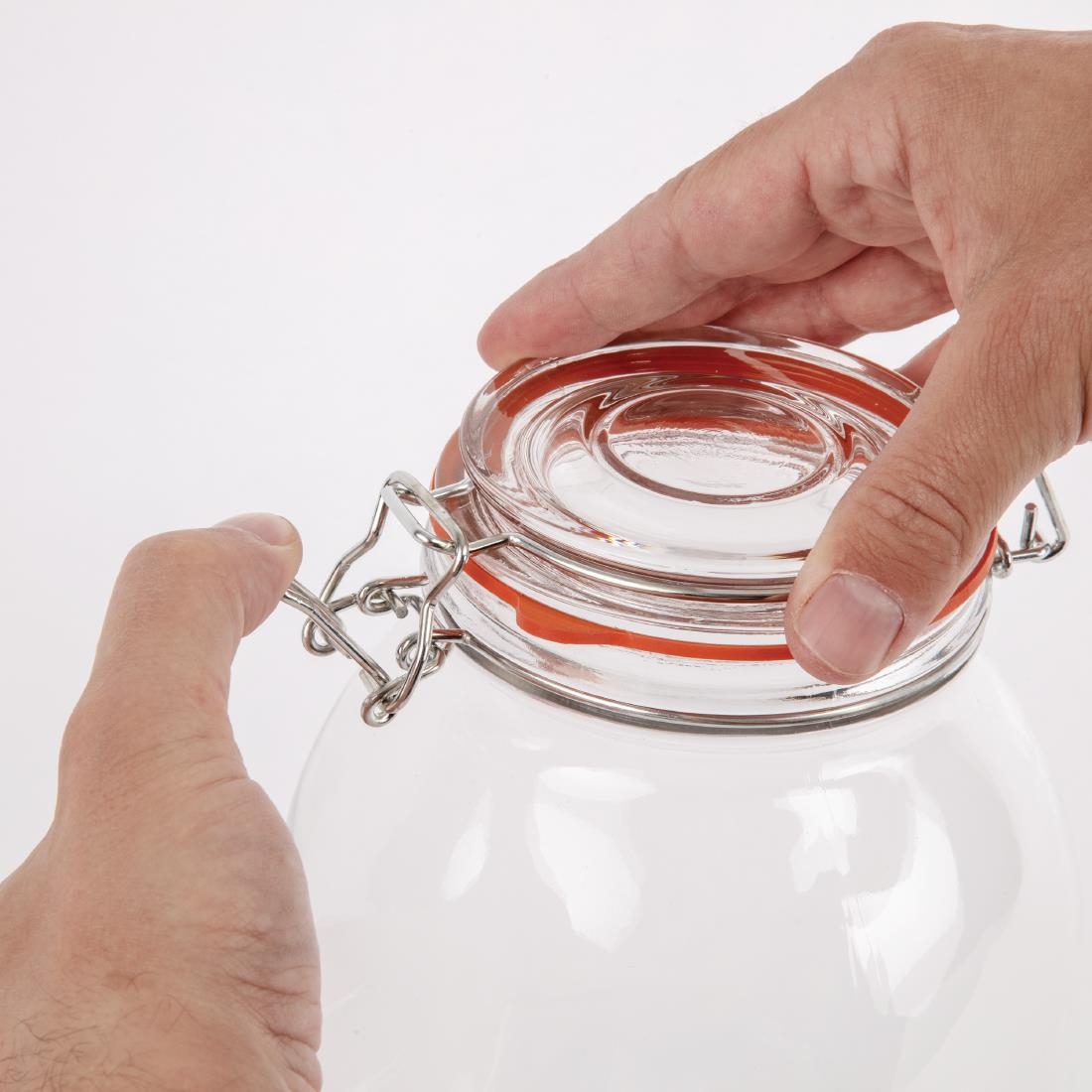 Vogue Clip Top Preserve Jar 3000ml - Image 3